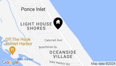 Map of 4746 S ATLANTIC AVE #9, PONCE INLET FL, 32127