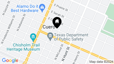 Map of 207 E French ST, Cuero TX, 77954