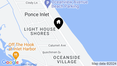 Map of 4758 S ATLANTIC AVE #4, PONCE INLET FL, 32127
