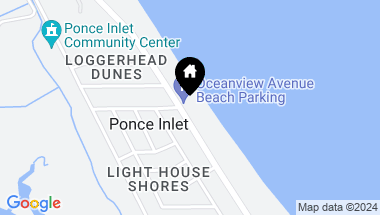 Map of 4707 S Atlantic Avenue, Ponce Inlet FL, 32127