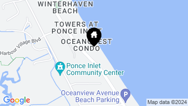 Map of 4651 S Atlantic Avenue Unit: 602 & 603, Ponce Inlet FL, 32127