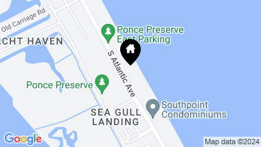 Map of 4415 S Atlantic Avenue, Ponce Inlet FL, 32127