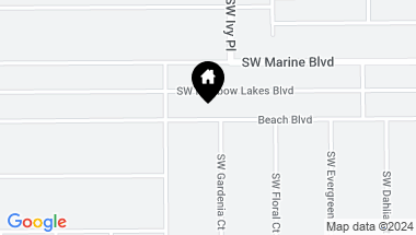 Map of 21873 SW BEACH BLVD, DUNNELLON FL, 34431