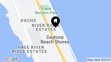 Map of 2745 S Atlantic Avenue, Daytona Beach Shores FL, 32118