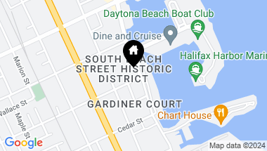 Map of 444 S Beach Street, Daytona Beach FL, 32114