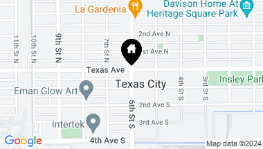 Map of 000 6th Street, Texas City TX, 77590