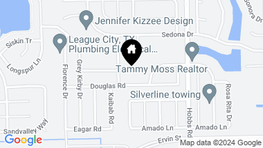 Map of 2025 Verde Valley Drive, League City TX, 77573