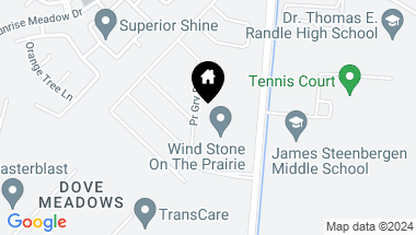 Map of 7511 Plains Lodge Lane, Richmond TX, 77469