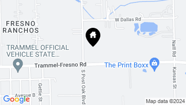 Map of 0 Trammel-Fresno Road, Fresno TX, 77545