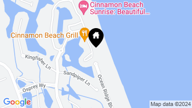 Map of 542 CINNAMON BEACH, PALM COAST FL, 32137