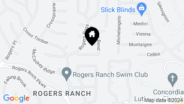 Map of 2419 Rogers Loop, San Antonio TX, 78258