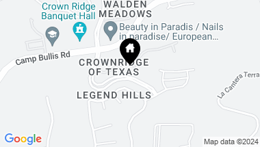 Map of 19307 Hill Meadow, San Antonio TX, 78256