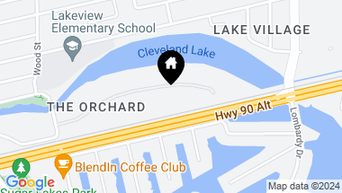 Map of 602 Orchard Lane, Sugar Land TX, 77498