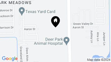 Map of 2302 N H Street, Deer Park TX, 77536