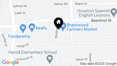 Map of 8515 Mullins Drive, Houston TX, 77096