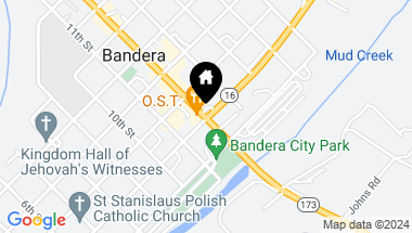 Map of LOT 1 & 3 Hwy 16 S, Bandera TX, 78003