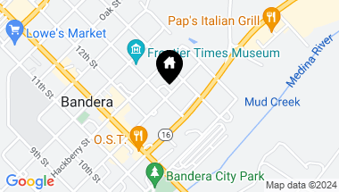 Map of 0 private road 1510, Bandera TX, 78003