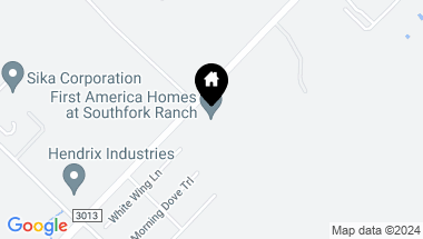 Map of 1281 Southfork Ranch Drive, Sealy TX, 77474