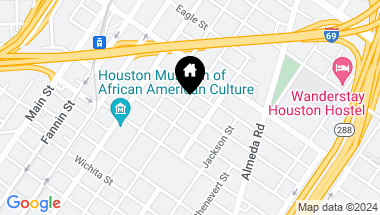 Map of 1501 Ruth Street, Houston TX, 77004