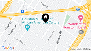 Map of 4509 La Branch Street, Houston TX, 77004