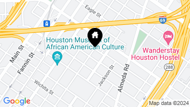 Map of 4507 La Branch Street, Houston TX, 77004