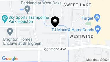 Map of 13804 Hollowgreen Drive Unit: 33/308, Houston TX, 77082