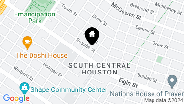 Map of 3100 Paige Street, Houston TX, 77004