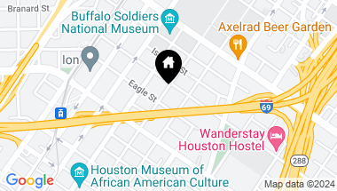 Map of 4111 Austin Street, Houston TX, 77004
