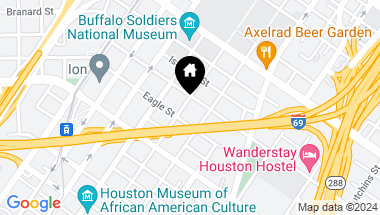 Map of 4109 Austin Street, Houston TX, 77004