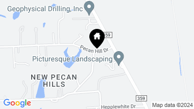 Map of 32503 Pecan Hill Drive, Brookshire TX, 77423