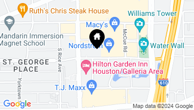 Map of 5150 Hidalgo Street # 903, Houston TX, 77056