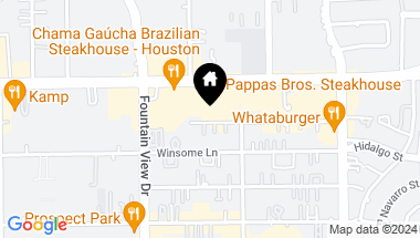 Map of 5910 Val Verde Street Street, Houston TX, 77057