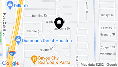 Map of 4526 Devon Street, Houston TX, 77027