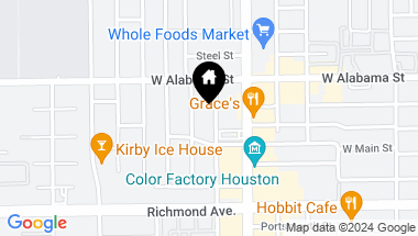 Map of 3104 Lake Street, Houston TX, 77098