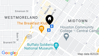 Map of 3550 Main Street # 5124, Houston TX, 77002