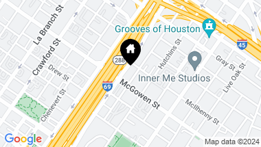 Map of 2516 Saint Emanuel Street, Houston TX, 77004