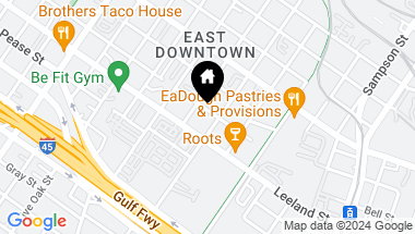 Map of 1504 Ennis Street # A, Houston TX, 77003