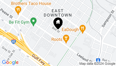 Map of 1504 Ennis Street # B, Houston TX, 77003