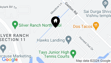 Map of 26611 Sooty Tern Drive, Katy TX, 77494
