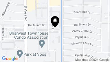 Map of 6326 Chevy Chase Drive # 13, Houston TX, 77057