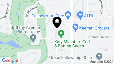 Map of 2211 Merrill Hills Circle, Katy TX, 77450