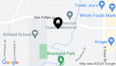 Map of 24 Farnham Park Drive, Houston TX, 77024