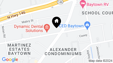 Map of 1520 Cedar Bayou Road, Baytown TX, 77520