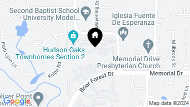 Map of 11711 Memorial Drive # 52, Houston TX, 77024