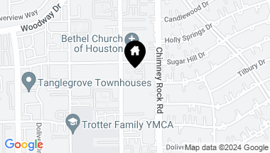 Map of 5711 Sugar Hill Drive # 111, Houston TX, 77057