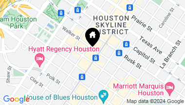 Map of 914 Main Street # 1206, Houston TX, 77002