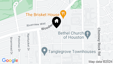 Map of 716 Augusta Drive, Houston TX, 77057