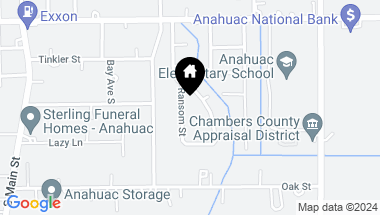 Map of 1005 Ransom Street, Anahuac TX, 77514
