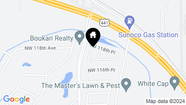 Map of 11757 NW 61ST TER, ALACHUA FL, 32615