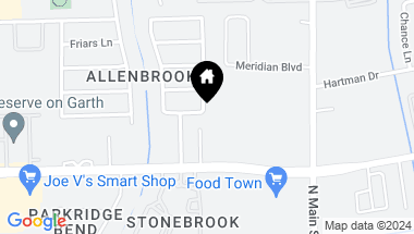 Map of 3701 Stoneybrook Street, Baytown TX, 77521